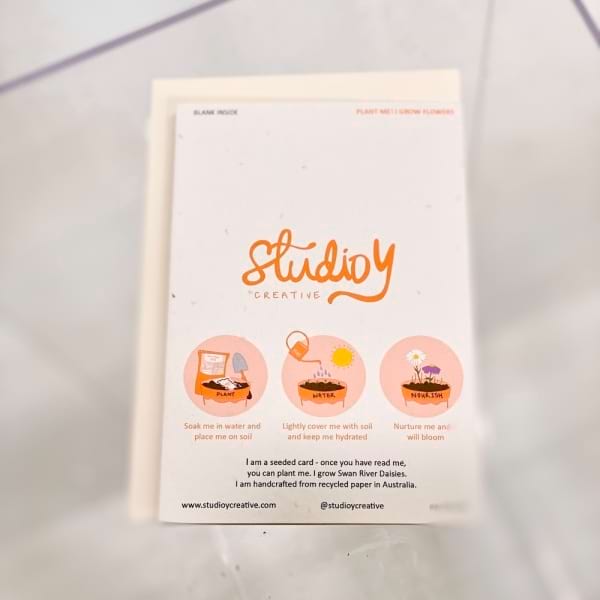 Studio Y – Plantable Gift Card